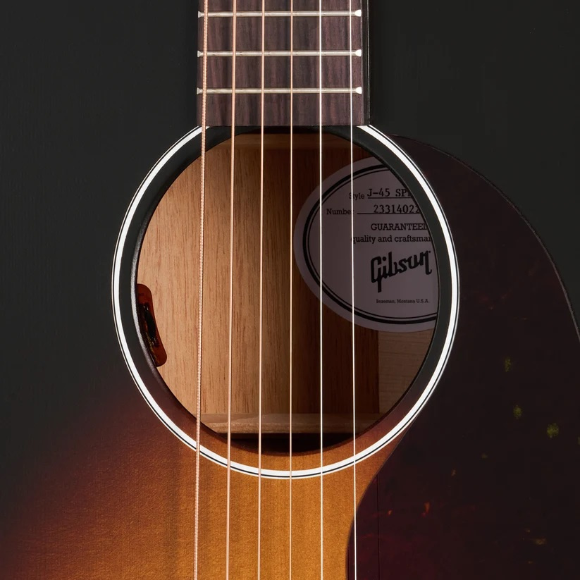 Gibson J-45 Special L.R. Baggs Element Bronze pickup