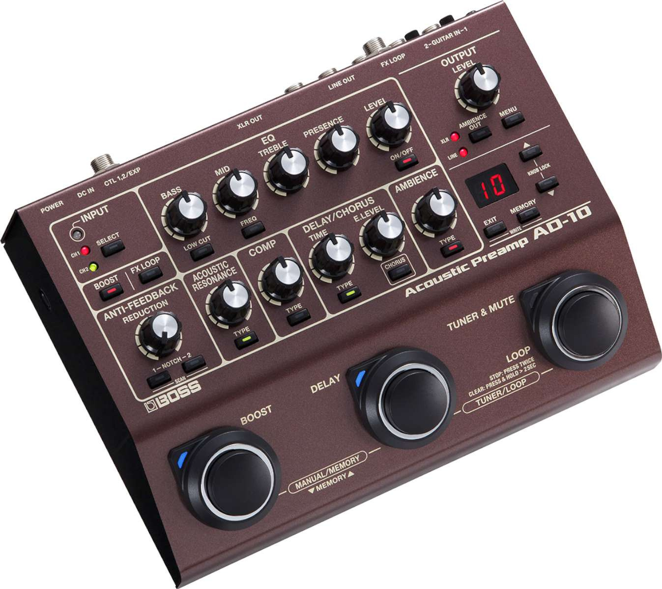Boss AD-10 Acoustic Preamp