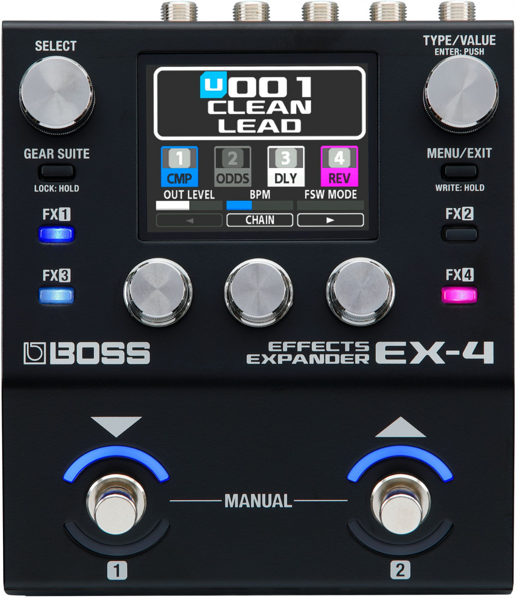 BOSS EX-4 Effects Expander multieffektpedal
