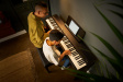Roland FP-40 - Black Spela tillsammans på ett Roland FP-40 digitalpiano i svart