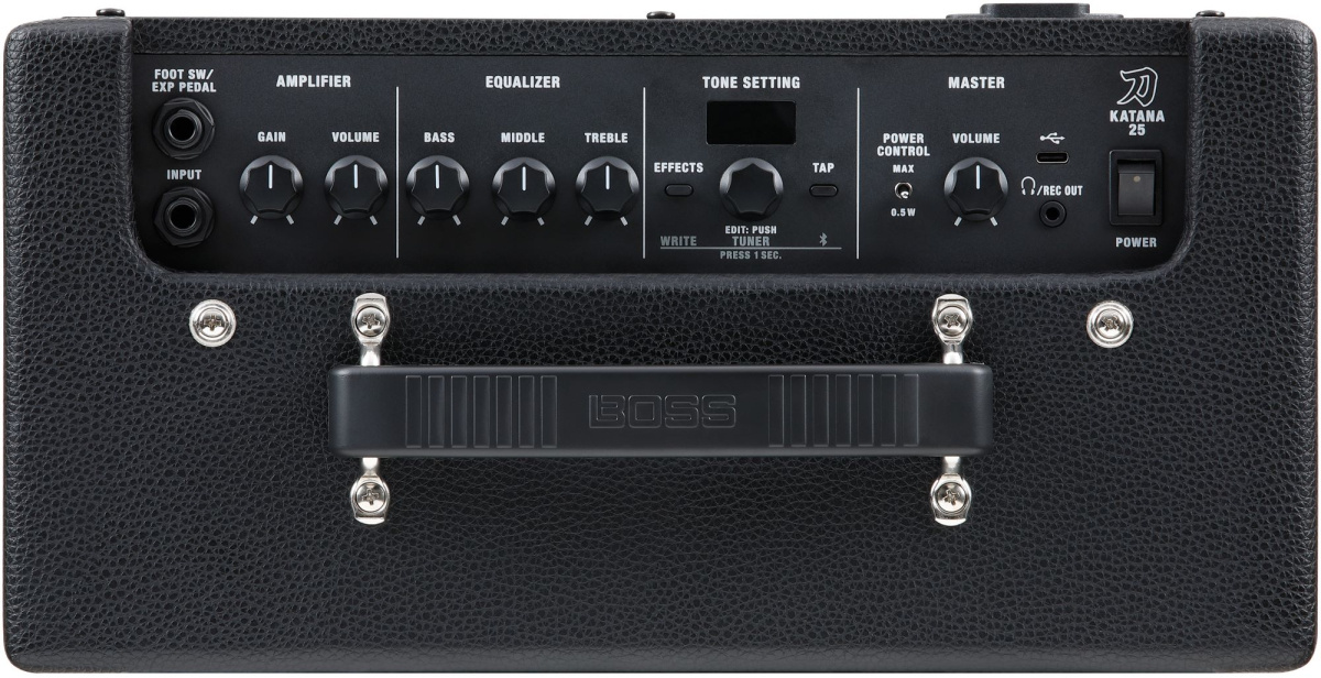 BOSS Katana-25 gitarrförstärkare med inbyggda effekter och Bluetooth