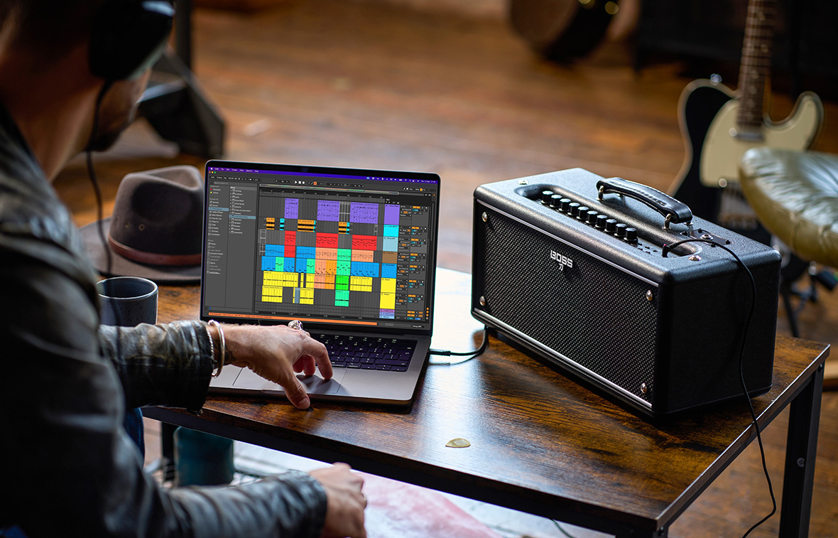 Boss Katana Air EX helt tr�dl�s gitarrf�rst�rkare