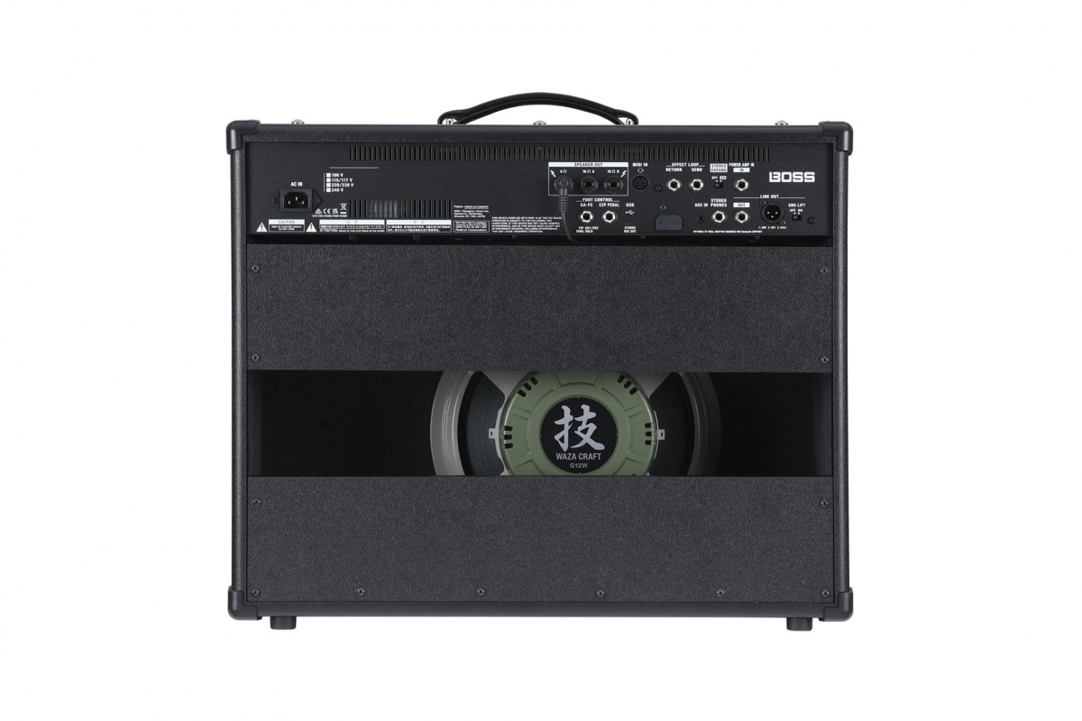 F�rst�rkare f�r elgitarr fr�n erk�nda Boss. Katana serien har massvis av ljudm�jligheter och effekter.