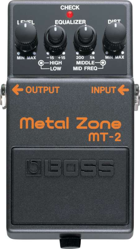 Boss MT-2 Metal Zone Distortion