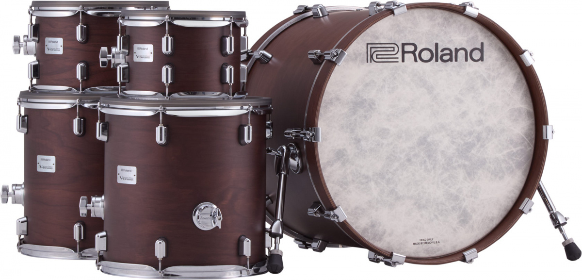 Roland VAD716-SW V-Drums - Satin Walnut