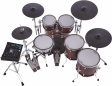 Roland VAD716-SW V-Drums - Satin Walnut Roland VAD716-SW V-Drums - Satin Walnut