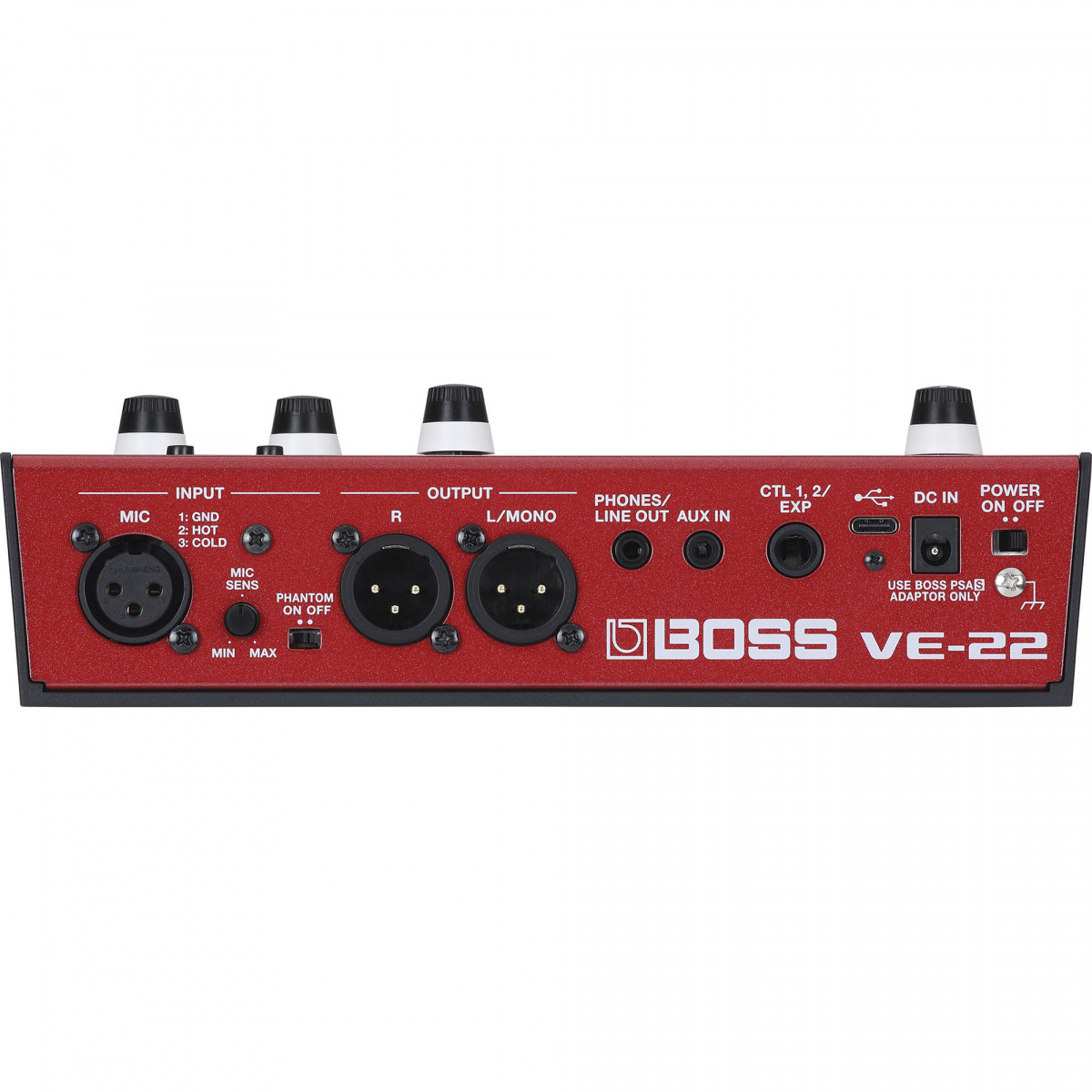 Boss VE-22 effekter f�r s�ng