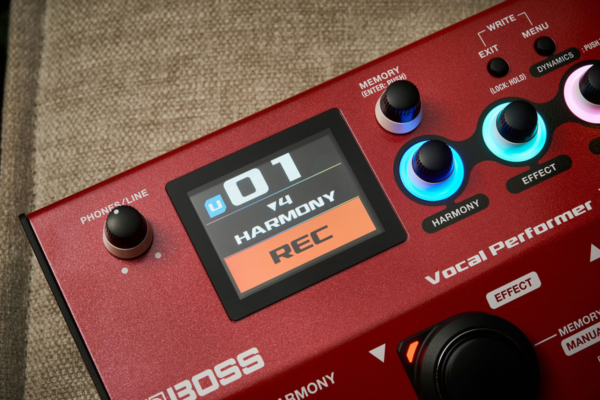 Boss VE-22 effekter f�r s�ng