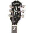 Epiphone Futura RD Custom - Twilight Shift Headstock på en Epiphone Futura RD Custom elgitarr i Twilight Shift finish