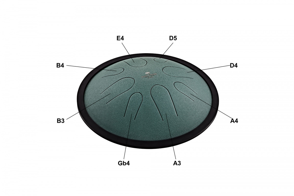 Meinl CSTD1DG Steel Tongue Drum B-minor