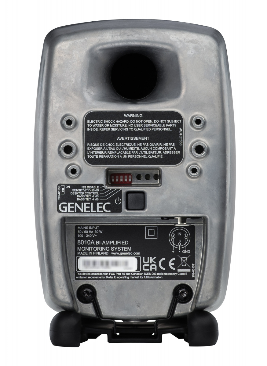 Genelec 8010A Aktiv Monitor - Raw Finish