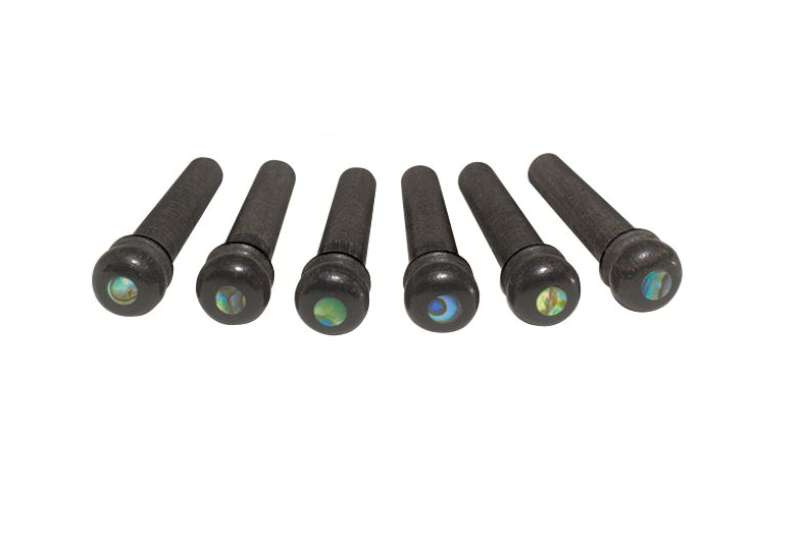 Taylor Str�ngstift Ebenholts m. P�rlemor [6-pack]