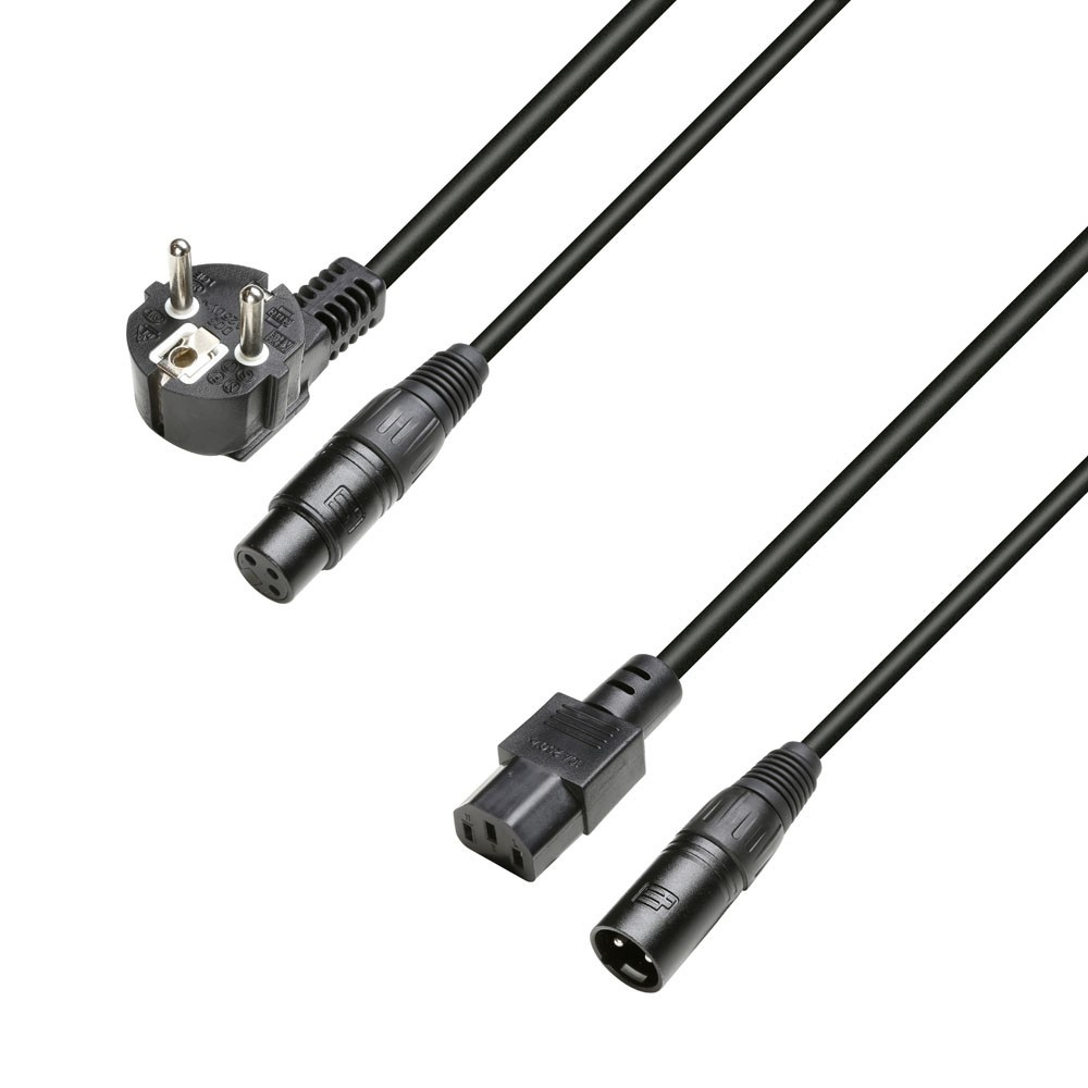Adam Hall 8101 PSAX 0500 XLR + Str�m - 5m