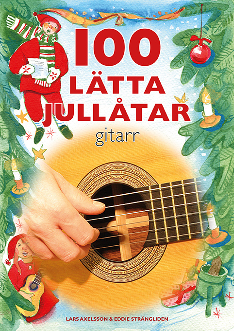 100 l�tta jull�tar - gitarr