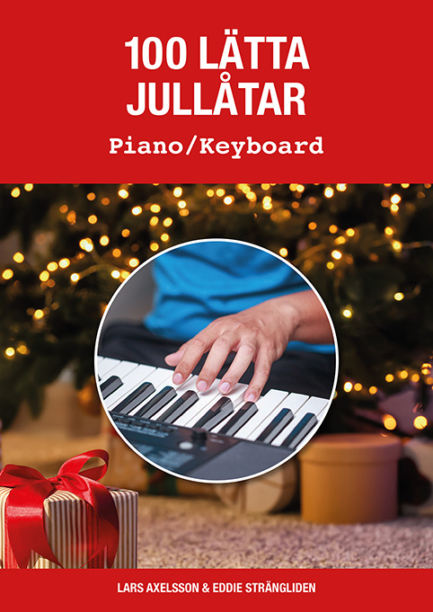 100 l�tta jull�tar - piano / keyboard