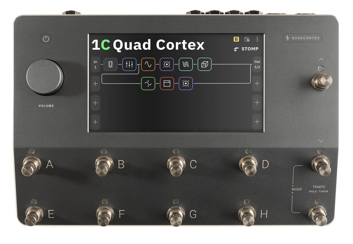 Neural DSP Quad Cortex Floor Modeler