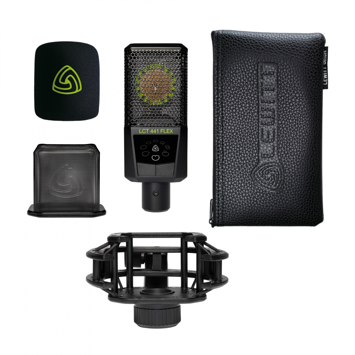 Lewitt studiomikrofon med valbar upptagning