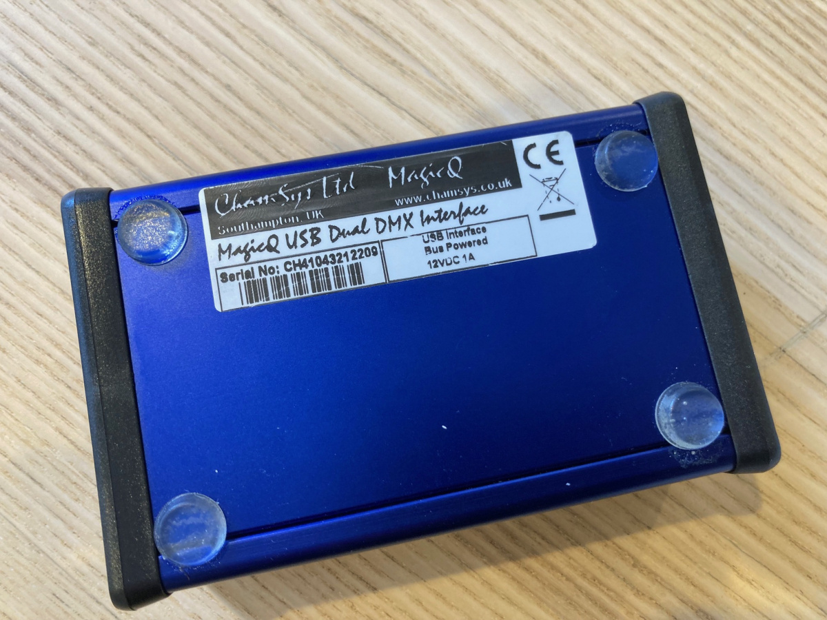 Chamsys MagicQ USB Two Universe DMX512 Interface