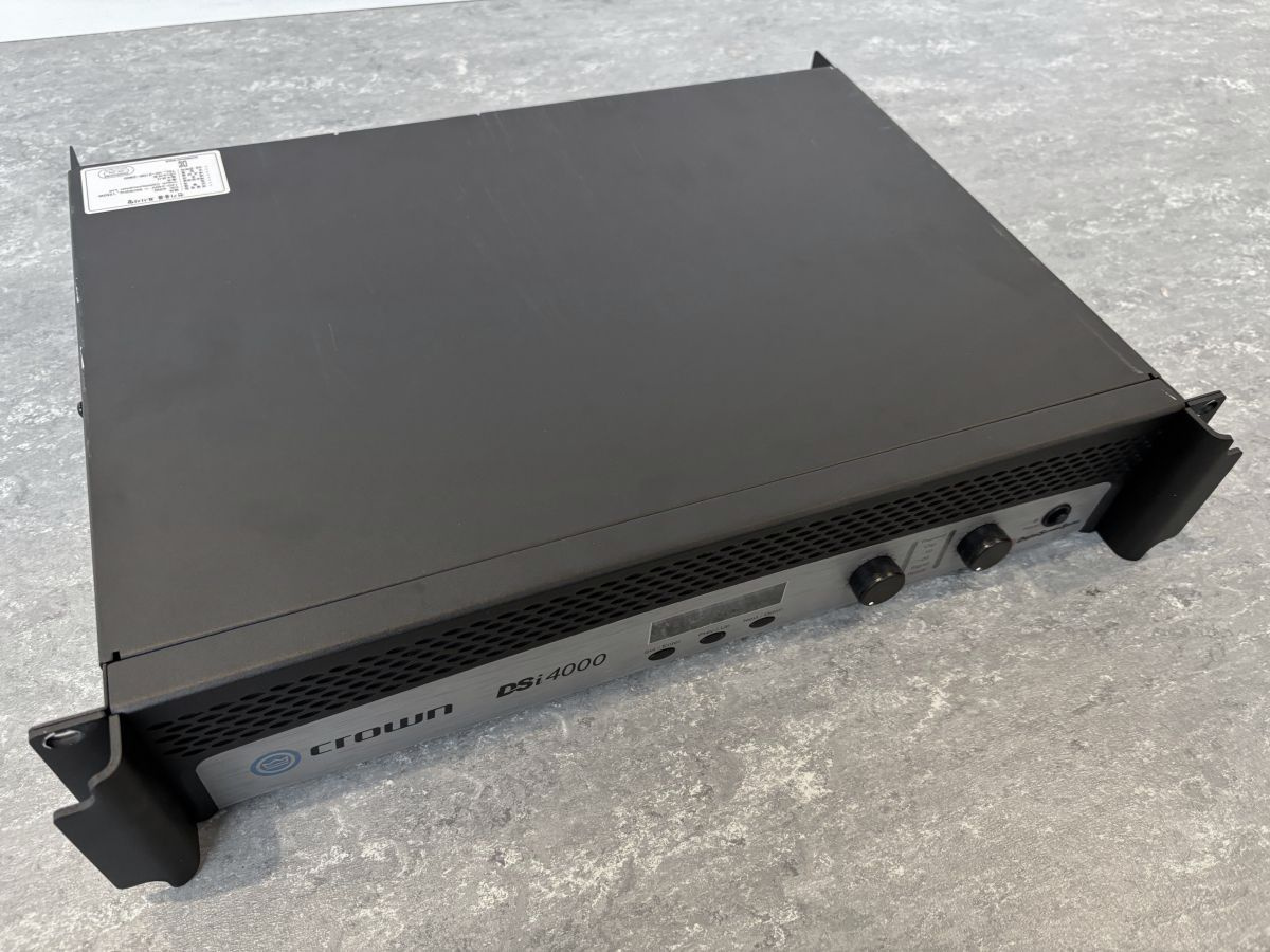 Crown DSi4000 Slutsteg med DSP - Demo