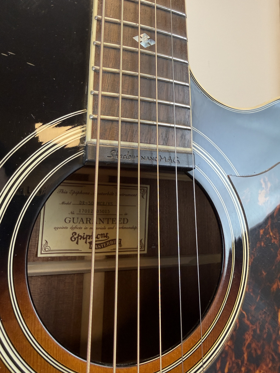 Epiphone Masterbilt DR-500MCE Vintage Sunburst - Begagnad