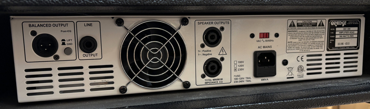 Orange OB1-500 Bastopp - begagnad