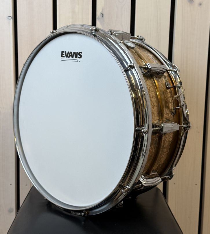 Ludwig Hammered Bronze virvel 14x6.5 - Begagnad