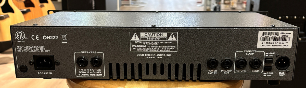 Ampeg B1-RE Bastopp - Begagnad