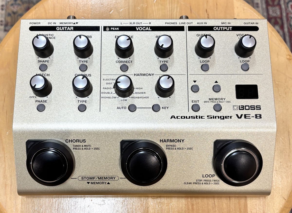Boss VE-8 Acoustic Singer - begagnad
