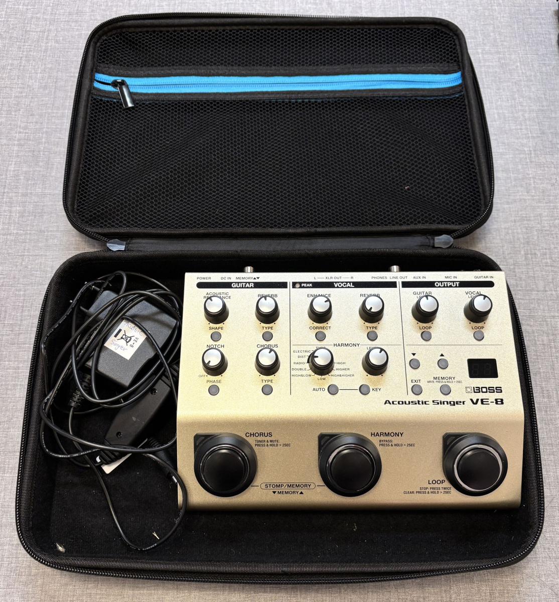 Boss VE-8 Acoustic Singer - begagnad