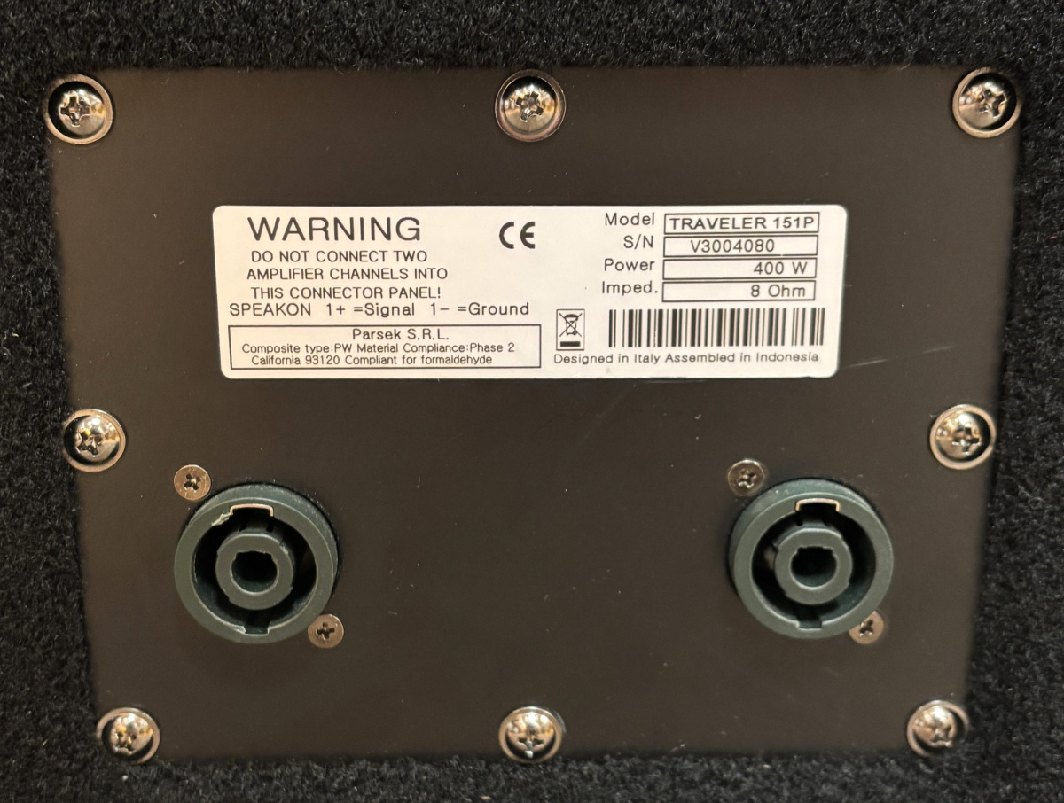 Markbass Traveler 151P - begagnad