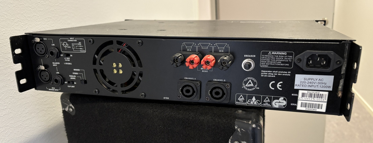 Yamaha ljudanl�ggning - begagnad