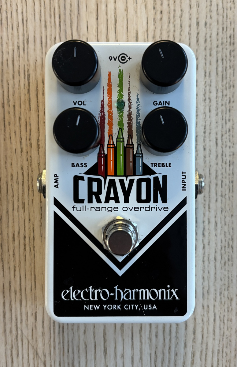 Electro Harmonix Crayon Overdrive - begagnad