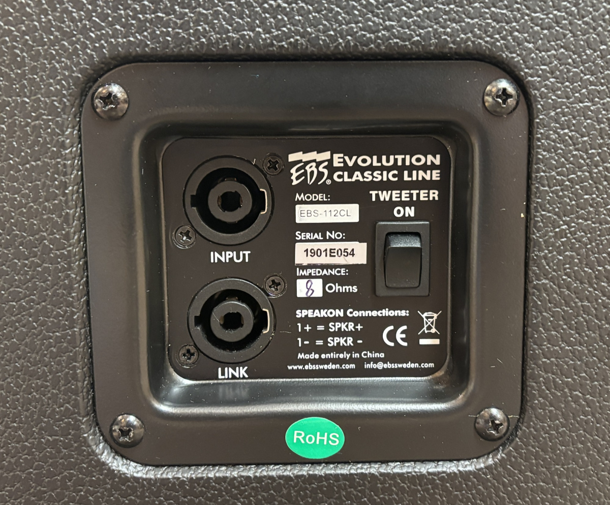 EBS 112CL Classic Kabinett - Begagnad