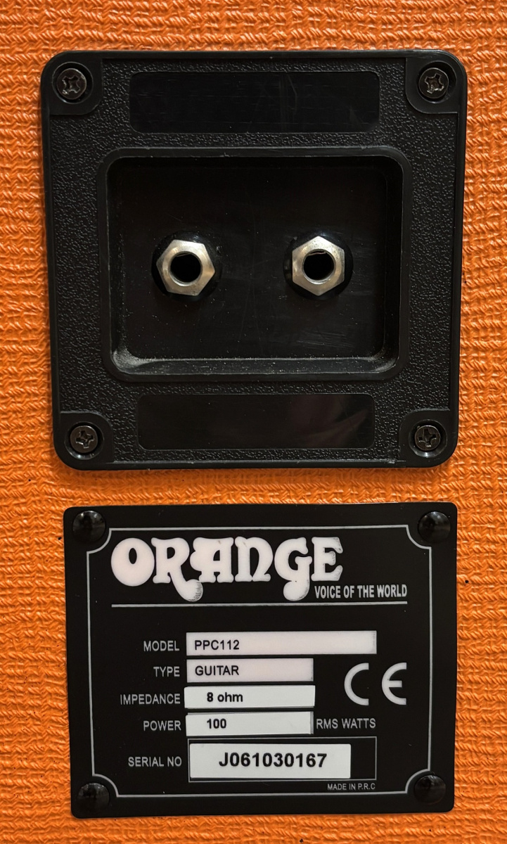 Orange PPC112 Kabinett - begagnad