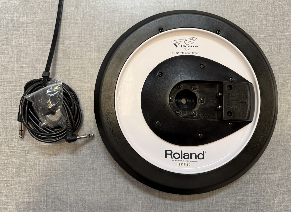 Roland CY-12 ink f�ste och kabel - Begagnad