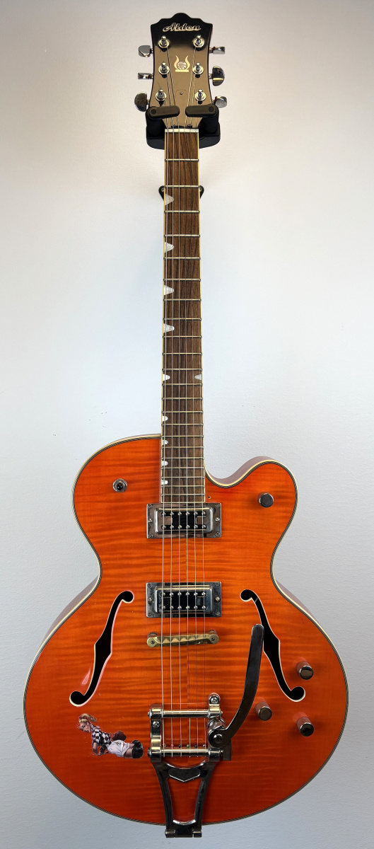 Alden Semiakustisk Gitarr - Begagnad