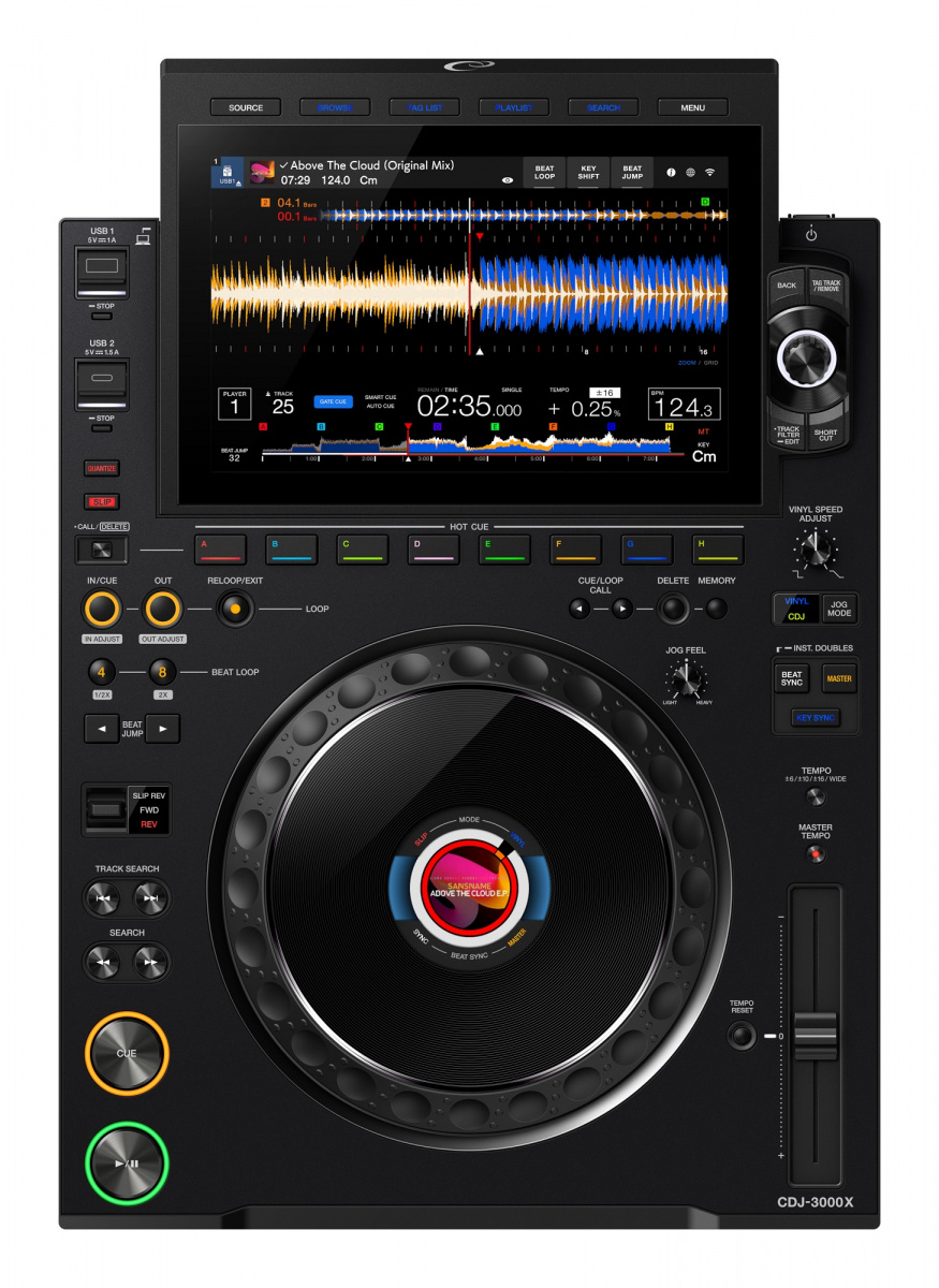 AlphaTheta CDJ-3000X Professional DJ Player