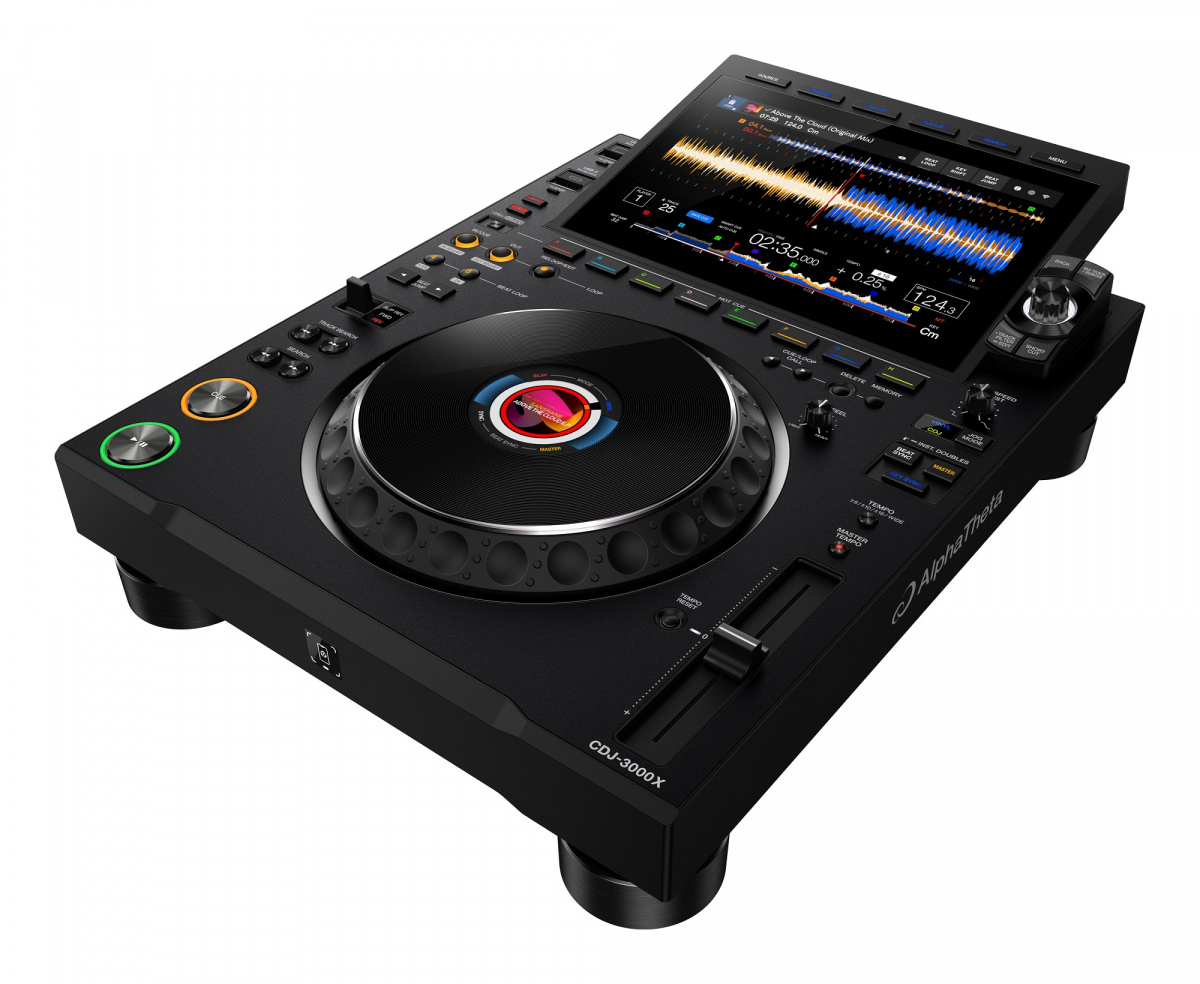 AlphaTheta CDJ-3000X Professional DJ Player