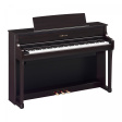 Yamaha CLP-875 - Rosewood Yamaha Clavinova CLP875RW sett snett från sidan
