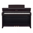 Yamaha CLP-875 - Rosewood Yamaha CLP875RW digitalpiano i mörk rosenträfinish sett framifrån