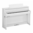 Yamaha CLP-875 - Vit Yamaha Clavinova CLP875WH sett snett från sidan