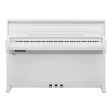 Yamaha CLP-885 - Vitt Polerat Yamaha CLP-885PWH digitalpiano i polerad vit finish sett framifrån