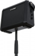 Roland Cube Street Mini Roland CUBE Street MINI batteridriven musikerförstärkare på ett stativ