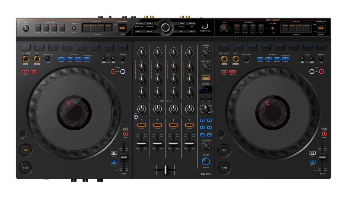 AlphaTheta DDJ-GRV6 Controller