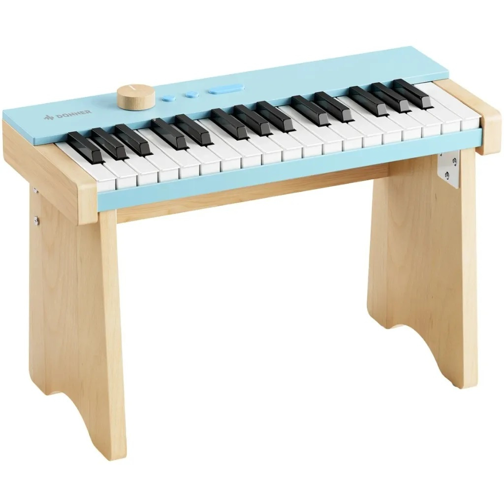 Donner KIDO V-10 Piano f�r barn - light blue