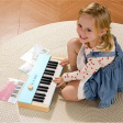 Donner KIDO V-10 Piano för barn - light blue Donner KIDO V-10 Piano för barn - light blue