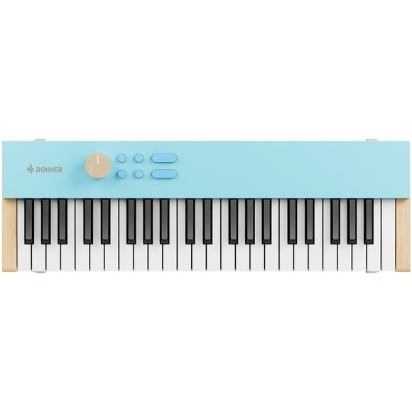 Donner KIDO V-20 Piano f�r barn - light blue