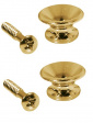Boston Strap Buttons - Gold [2-pack]