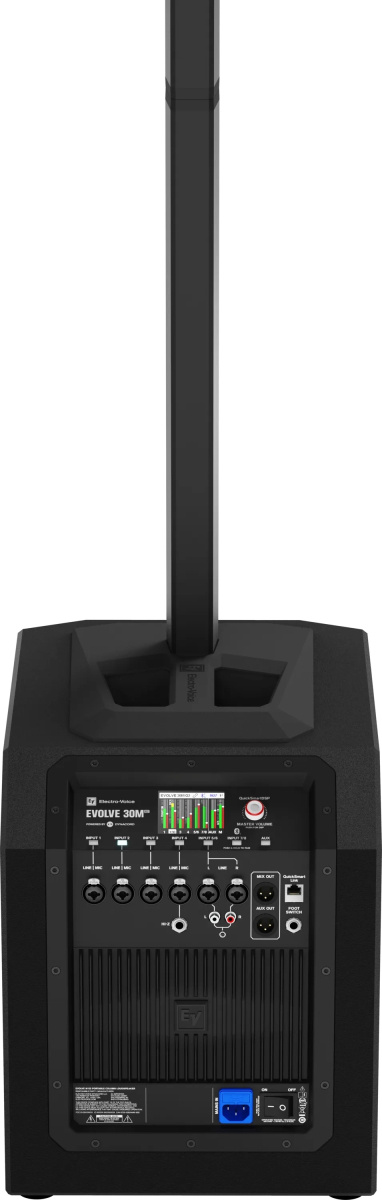 Närbild av Electro-Voice EVOLVE 30M G2 subwoofer
