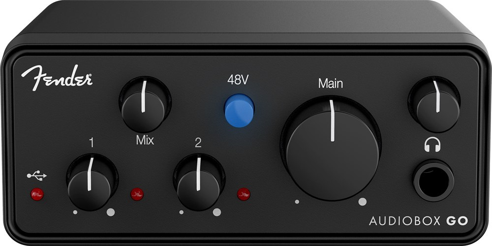 Fender Studio AudioBox GO ljudinterface med två inspelningskanaler
